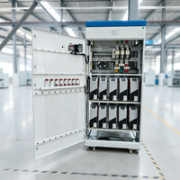 Gabinete de Compensación de Energía Reactiva Inteligente GGJ de Fábrica ZHUOLI, Filtro de Armónicos, Banco de Condensadores, Clasificación IP3X, 400A-3150A
