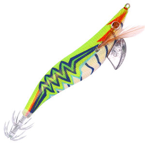 3.5 #   Esca da Pesca per Calamari 13,4cm 21,2g, Esca a Forma di Gambero con Doppio Amo a Ombrello per <span class=keywords><strong>Seppie</strong></span> e Polpi - Product Image 4