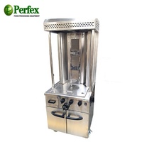 Machine à gaz commerciale Shawarma/Kebab, quatre brûleurs, livraison gratuite