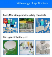 Machine de scellage électromagnétique à induction pour bouteilles en plastique, jus, miel, cosmétiques et produits chimiques