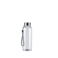 Bouteille d'eau en plastique transparente avec sangle pour enfants
