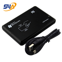 Lecteur-graveur USB RFID de contrôle d'accès, lecteur-graveur de carte intelligente, lecteur-graveur de carte USB de bureau pour système de contrôle d'accès