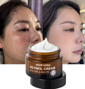 Crème <span class=keywords><strong>Visage</strong></span> OEM/ODM au Rétinol AHA/BHA - Formule Nourrissante, Hydratante, Anti-Rides, Raffermissante et Contrôle du Sébum <span class=keywords><strong>pour</strong></span> Tous Types de Peau - Product Image 1