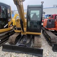 Excavatrice d'occasion en bon état, belle apparence, 5,5 tonnes, performances excellentes, prix bas, Cat 305.5