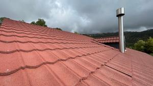 Tuiles de toiture en acier revêtues de pierres, <span class=keywords><strong>anti</strong></span>-âge, antichoc, lisses et modernes, à prix de gros, <span class=keywords><strong>anti</strong></span>-corrosion pour appartements - Product Image 3