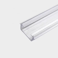 Vente directe d'usine de qualité, très demandée, éclairage linéaire à bande LED en polycarbonate moderne, léger, écologique, commercial