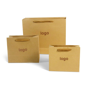 Bolsas de papel de comida rápida ecológicas impresas personalizadas en relieve biodegradables - Product Image 2