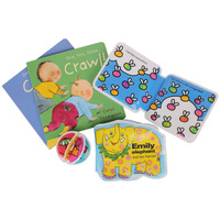Little Ps Interactive Storybook Play & Learn Cozy Educational Fun Pack [Classique] Emballage en sac bleu Reliure parfaite