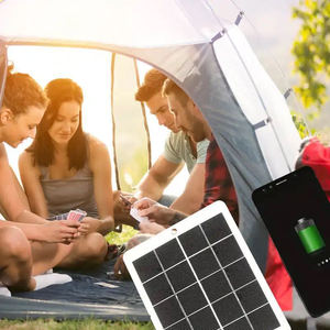 Panel <span class=keywords><strong>Solar</strong></span> Flexible Mini al por Mayor con Cargador USB y Regulador de Voltaje para Teléfono Móvil y Cámara - Product Image 3