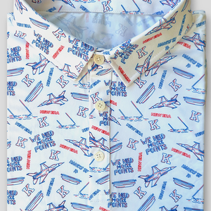 Camicie da uomo personalizzate da uomo folli e divertenti stampate da Golf con polo da Golf estive a manica corta - Product Image 1