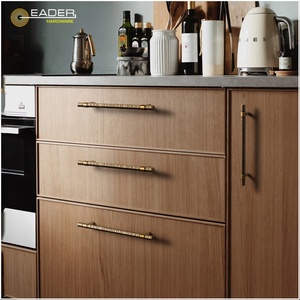 Çinko Modern Basit Lüks Bronz Vintage Dolap Kapısı ve Çekmece Kolları Mutfak Yatak Odası Şifonyer Otel Depo Dış Mekan için - Product Image 4