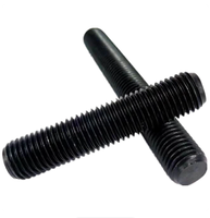 Black Oxide ASTM A193 B7 All Thread Rod 35CrMo Alloy Steel Full Thread Stud for Pressure Vessel