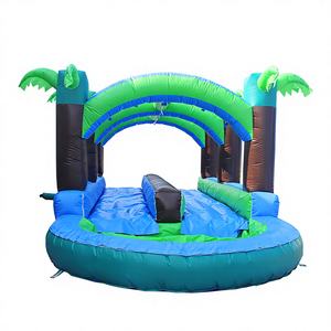 Toboggan aquatique gonflable WINSUN en PVC de 9 m de long pour centre commercial et jardin – Manège public extérieur - Product Image 1