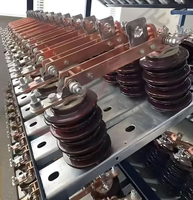 Sectionneur extérieur 12 kV 630 A GW9-12 HGW9, isolateur manuel de type porcelaine pour l'isolation des transformateurs et des lignes