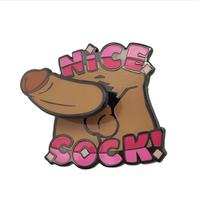 Épingles promotionnelles en métal 2D personnalisées pour bureau, design sur mesure, épingles mignonnes en forme d'œil, vente en gros