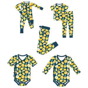 Vêtements pour bébés en bambou et élasthanne personnalisés de 12 à 18 mois, style imprimé décontracté, vêtements pour bébés garçons et filles, pour nouveau-nés de 6 à 9 mois - Product Image 2