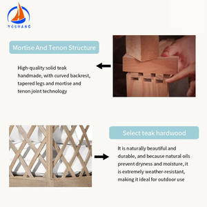 Ingrosso taverna stile greco scandinavo in legno da pranzo in legno stile moderno in legno sedie da pranzo con croce sul retro - Product Image 3