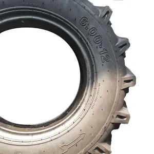 6.00-12 Pneus de roda agrícola de pneus de trator 2 anos 24 horas