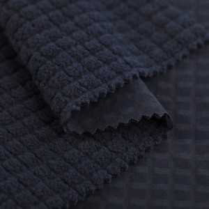 Tăng 2025 Thiết Kế Mới 75D Tái Chế Polyester Spandex Mô Hình Vuông Chải 4-Cách Căng Leo Núi Vải - Product Image 2