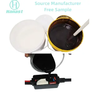 1:1 thermal conductive heat resistance silicone encapsulants and potting compounds for electronic components