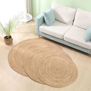Alfombra <span class=keywords><strong>de</strong></span> entrada cuadrada, alfombras modernas bohemias, área duradera <span class=keywords><strong>de</strong></span> algodón caqui para dormitorio, sala <span class=keywords><strong>de</strong></span> estar, círculo marrón, espectáculo <span class=keywords><strong>de</strong></span> <span class=keywords><strong>ganchillo</strong></span>, acento grande - Product Image 1