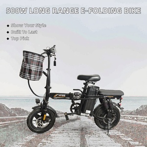 Nouveau vélo électrique 48V 15AH avec batterie au lithium, moteur à moyeu arrière, vélo électrique pliable avec écran LCD pour adultes - Product Image 1