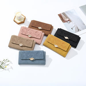 Tendances de la mode Portefeuille multifonction pour femmes Longue pochette avec doublure en polyester Coloré et élégant - Product Image 2
