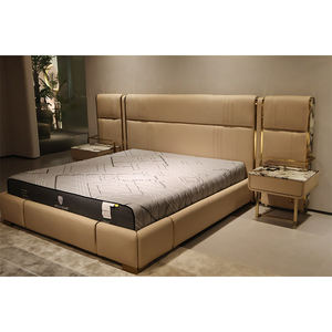 Золотое шампанское, зеркальная рамка, контактная поверхность, кожаная кровать, мебель для спальни, наборы с искусственным мрамором - Product Image 3