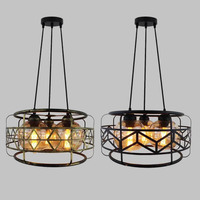 Prix usine Jaune Plaqué Métal Moderne Lustre E27 Métal Cristal Or Pendentif Lumière Fer Cuisine Îlot Plafond Éclairage