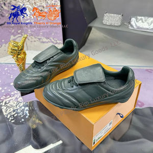 Chaussures de sport décontractées de luxe 2025 pour hommes, en cuir véritable, de marque, pour la marche et le football - Product Image 6