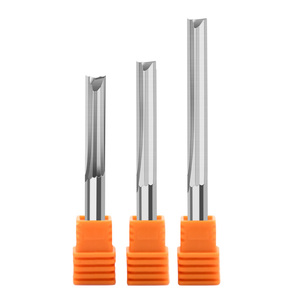 SLANK in Stock 3.175mm Two Flutes Straight <strong>Bits</strong> Cutting Tools CNC <strong>Router</strong> <strong>Bits</strong> Cutter Tungsten Carbide Straight End Mill - Product Image 2