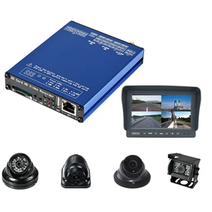 ES 4G Véhicule DVR avec G-sensor WiFi Téléchargement automatique GPS GLONASS 4CH 512GB Carte SD Vision nocturne PTZ Contrôle Mini Mobile DVR - Product Image 1