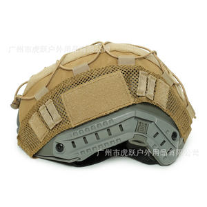 Capucha y Funda de Tela para Casco de Poliéster con Camuflaje de Tigre para Invierno y Verano, Ajustable - Product Image 6