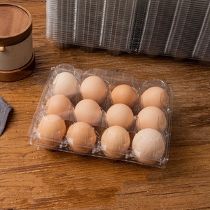Venta al por mayor de plástico <span class=keywords><strong>para</strong></span> <span class=keywords><strong>huevos</strong></span> cajas de <span class=keywords><strong>huevos</strong></span> transparentes <span class=keywords><strong>para</strong></span> <span class=keywords><strong>huevos</strong></span> 3x5 rejillas contenedor de embalaje reutilizable <span class=keywords><strong>para</strong></span> la exhibición de mercados familiares - Product Image 2