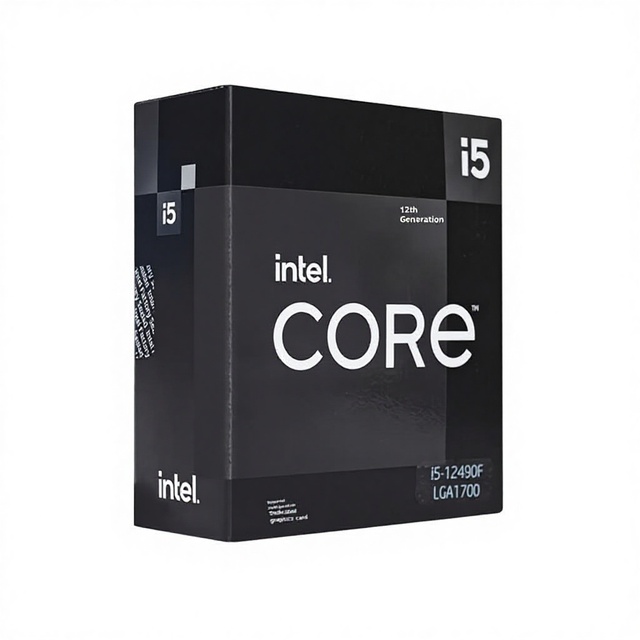 Intel Core I5-12490F Boxed CPU 3GHz Base Clock Speed Compatible with H610/B660/Z690 Motherboards for Desktop Computers