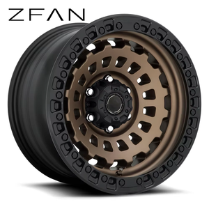 ล้อแม็กซ์อลูมิเนียมฟอร์จขัดเงาแบบกำหนดเองสำหรับรถออฟโรด Jeep Grand Cherokee Black <span class=keywords><strong>Stallion</strong></span> ขนาด 15-20 นิ้ว 5x114.3 - Product Image 3