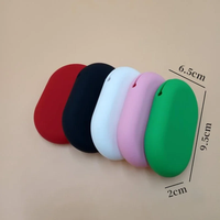 Dompet wanita & anak-anak, kustom unik Kawaii karet silikon dompet Mini dengan tas kunci & pemegang koin