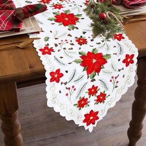 Centre <span class=keywords><strong>de</strong></span> <span class=keywords><strong>Table</strong></span> <span class=keywords><strong>de</strong></span> mariage brodé, 70x15 pouces, décoration <span class=keywords><strong>de</strong></span> <span class=keywords><strong>Table</strong></span>, vintage, pour mariage, noël - Product Image 6