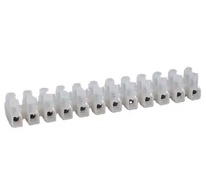 KREALUX BELEKS T06-M12W(A) Raised Base Terminal Blocks Strip 12P Wire Connector U type For LED luminaires