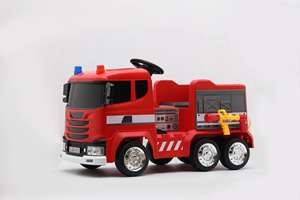 Übergroße Kinder Elektroauto Geländewagen Fernbedienung Feuerwehr auto Auto - Product Image 2