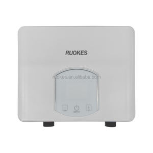 Wandgemonteerde Tankloze Elektrische Doucheverwarmer Goedkoop 3 Jaar Garantie Aluminium Verwarmingsbuis Voor Thuishotel Badkamer Engels Duits - Product Image 3