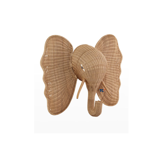 Cestas de pared de ratán boho de alta calidad no tóxicas al por mayor, bandejas de pared tejidas, artículos infantiles hechos a mano en Vietnam - Product Image 4