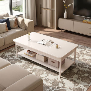 2023 새로운 모델 E3065 홈 거실 커피 & 티 테이블 대형 미국과 중국 스타일 저장 새로운 중국 가정 가구 - Product Image 1