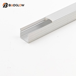 Nouveautés : Profilé en aluminium anodisé 12*10 de 12 mm de large pour bande LED, profilé haut de gamme avec canal pour cornet LED, vis personnalisable - Product Image 3