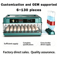 Machine d'incubation d'œufs entièrement automatique, incubateur d'œufs de poulet, de canard et de caille, incubateur pour 46 œufs de poulet