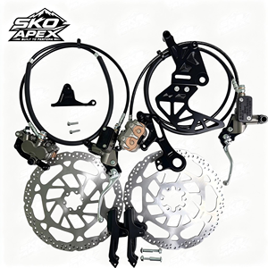 Kit complet de <span class=keywords><strong>frein</strong></span> à disque hydraulique avant et arrière SKO pour <span class=keywords><strong>moto</strong></span> tout-terrain électrique Sur-Ron Ultra Bee Light Bee LBX - Product Image 2