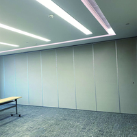 Panneaux de cloison de bureau pliables en bois acoustique, séparateurs de pièce flexibles, cloisons mobiles insonorisées pour écoles, ateliers, entrepôts