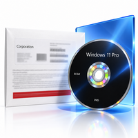 Windows 11 Pro Professionnel Anglais OEM avec autocollant COA Clé de produit Activation en ligne Stock disponible