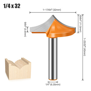 Sharp mũi dao khắc chế biến gỗ phay cắt Tủ Top End Mill Trần dây lồi r Cắt Khắc Máy - Product Image 5