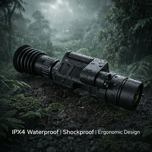กล้องเล็งกลางคืน TYPHON NV101 แบบปรับได้ ผลิตจากอลูมิเนียมอัลลอยด์ กำลังขยาย 3-18 เท่า พร้อมฐานติดตั้งขนาด 30 มม. กันน้ำ ทนทาน - Product Image 4
